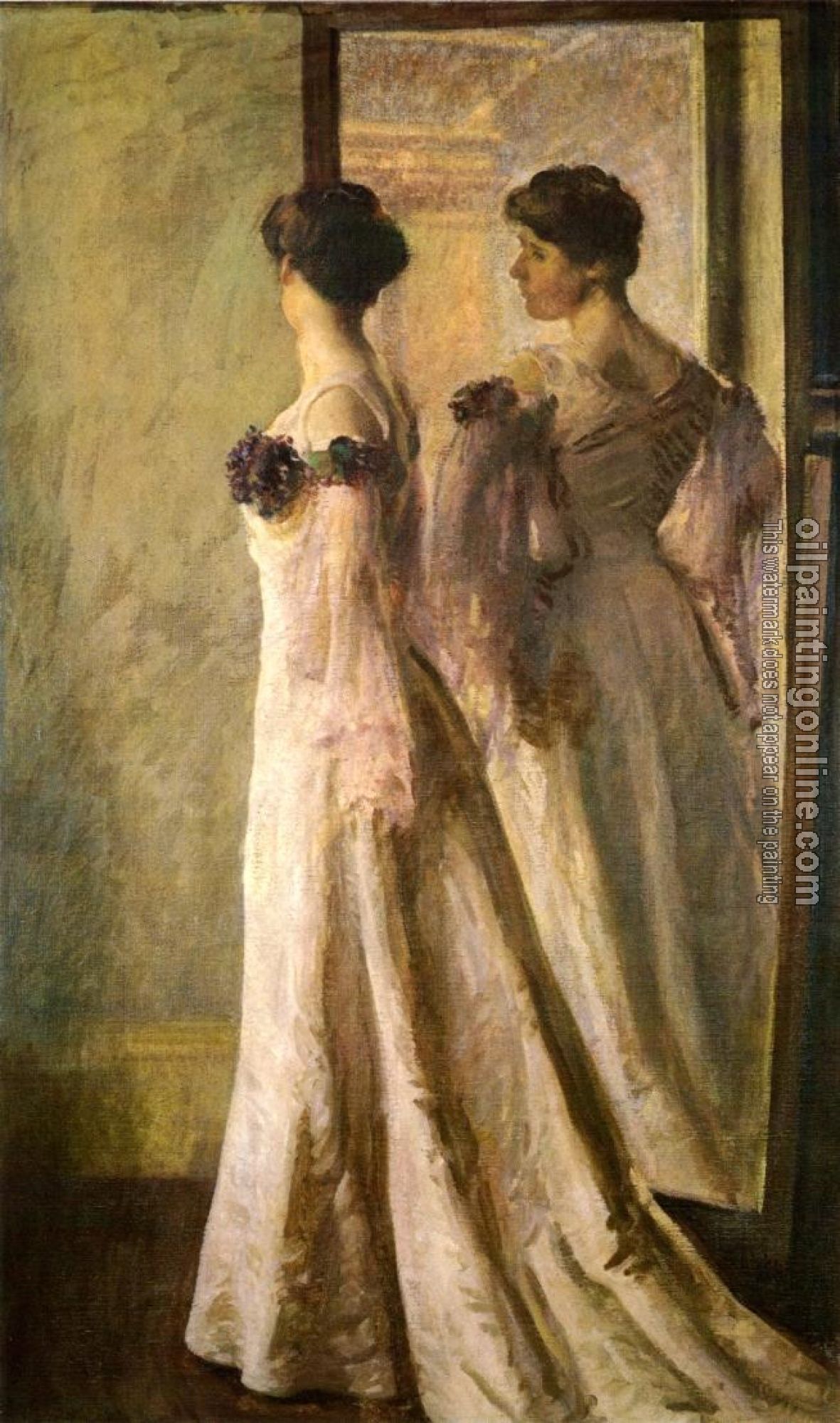 Joseph R DeCamp - The Heliotrope Gown